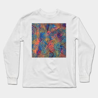 Primary Colors Design Long Sleeve T-Shirt